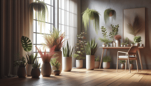 indoor plants small spaces